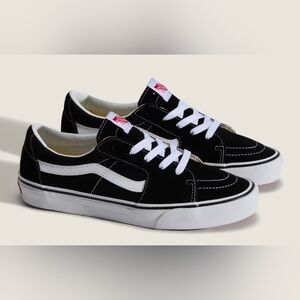 Vans Old Skool Black & White Skate Sneakers